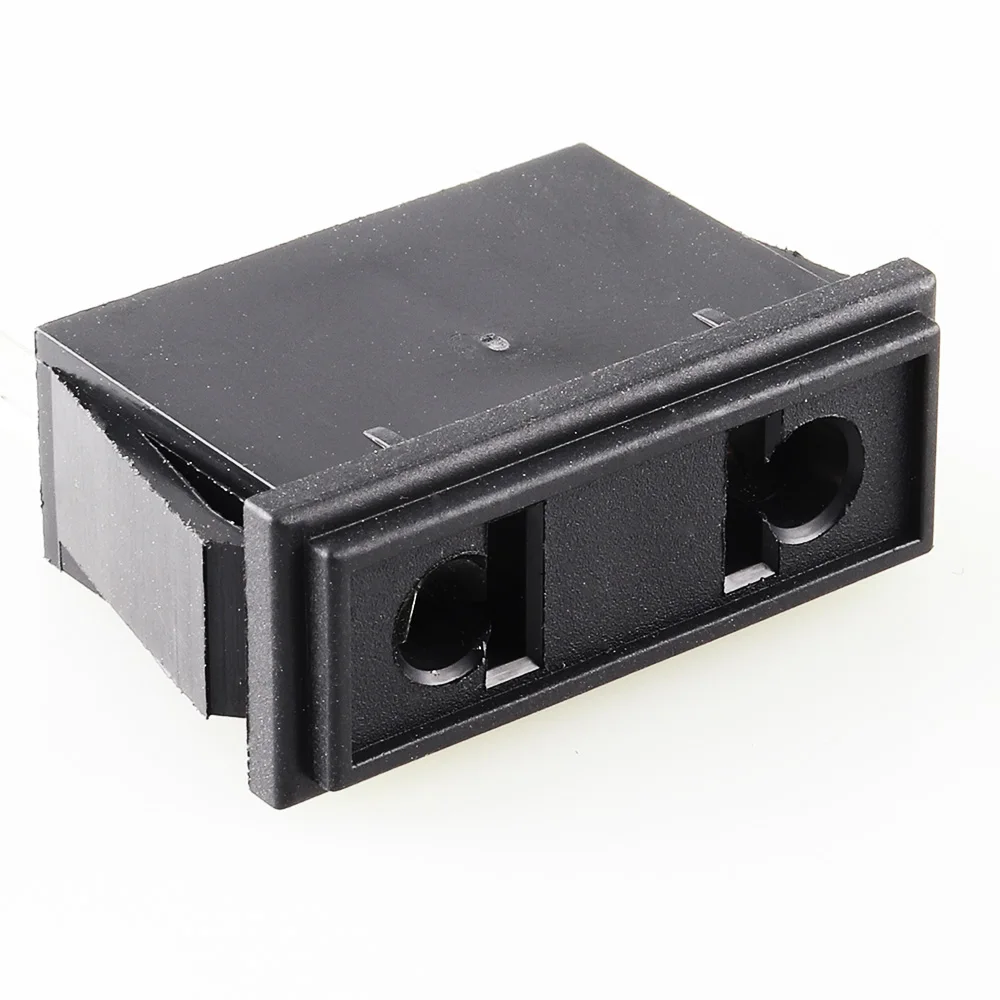 LZ-F-M3 Chassis Female 2PIN AC US Nema 1-15R Inline Socket Plug Adapter Industrial Power Connector Supply Output Outlet 10A/250V