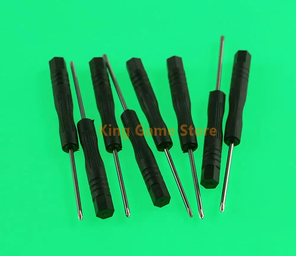 

10 шт./лот, инструмент для открытия 2,0 мм + крестовая защитная отвертка для контроллера PS PS2, PS3, запасные части