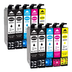 Mambaink 603XL T603 Ink Cartridge for Epson XP-2100 XP-2105 XP-3100 XP-3105 XP-4100 XP-4105 WF-2810 WF-2830 WF-2850 Printer