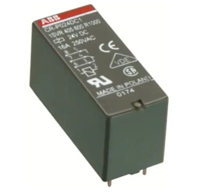 CR-P024DC1 10038809 24VDC | 1NO + 1NC | 16A Cắm Giao Diện Relay