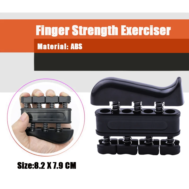 5pcs/Set Fitness Hand Grip Set Adjustable Power Strength Finger Trainer Forearm Muscle Workout Grip Ring Exerciser Gripper Ball