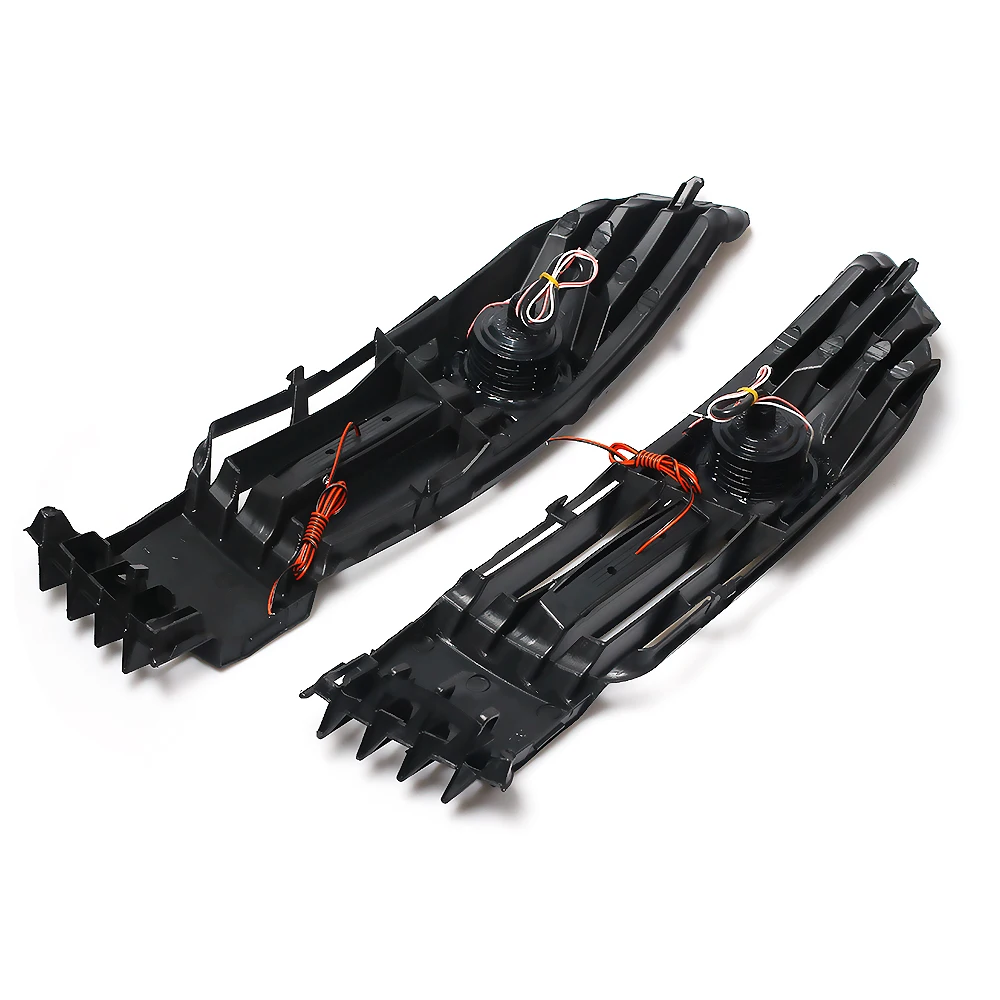 For VW Passat B5 B5.5 2000-2005 Angel Eye Daytime Running Light Car Front Fog Lights Grille With LED Light Lamp
