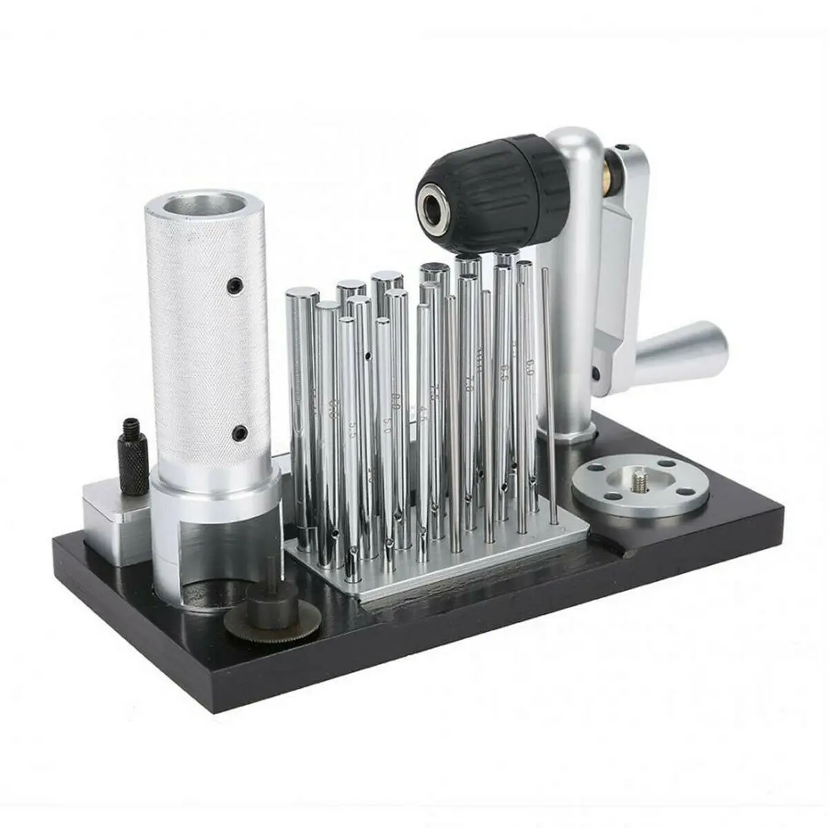 Manual Jump Ring Maker Machine Jewelry Making Tools Jewelry Coil Wire Cutting Tool with 20 Spindles 2.5mm-12mm