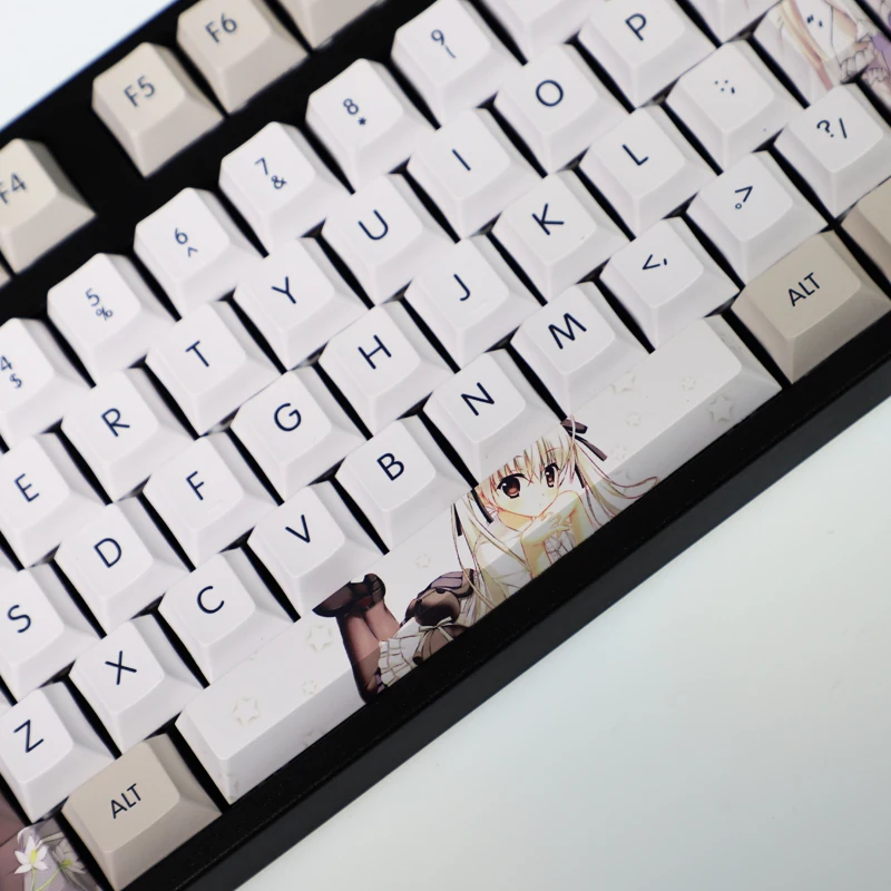 Yosuga no Sora Kasugano Haruka Keycap Cool Man Anime Keycap Mechanical Keyboard Fashion Kaycaps