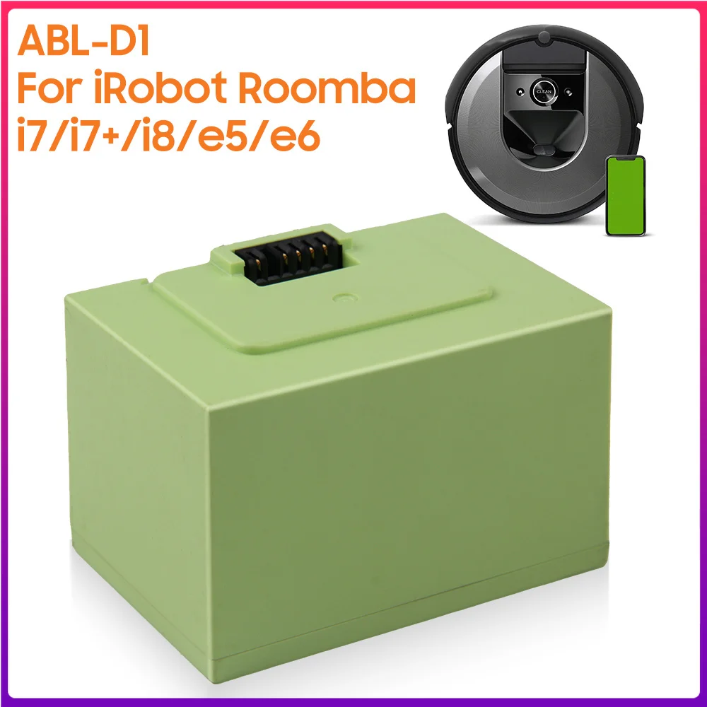 

Original Battery ABL-D1 ABL-D2 For iRobot Roomba i7 i7+ i8 e5 e6 i7550 5150 e6198 i755020 i7158 Authentic Battery