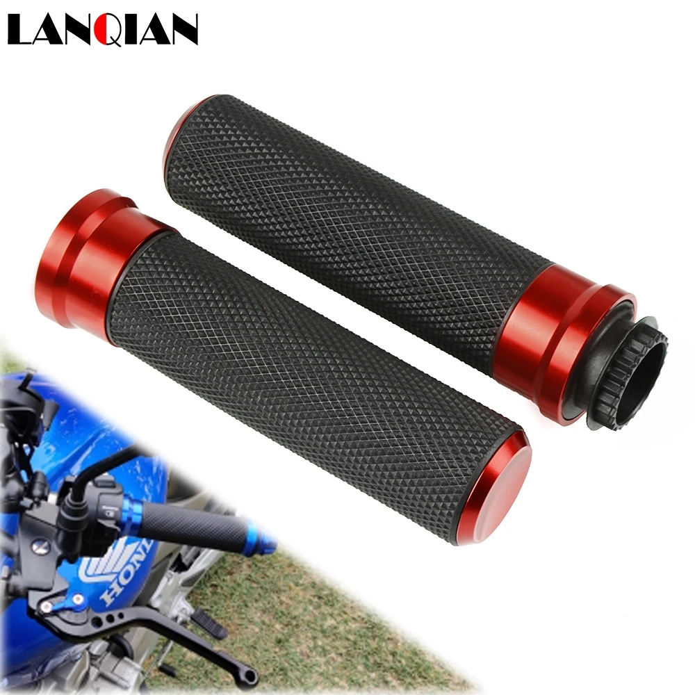 Motorcycle Accessory Poignee Moto Aluminum Hand Grip Aluminum Plastic For bmw c650 sport fz16 yamaha xmax 300 vmax 1200 c650gt