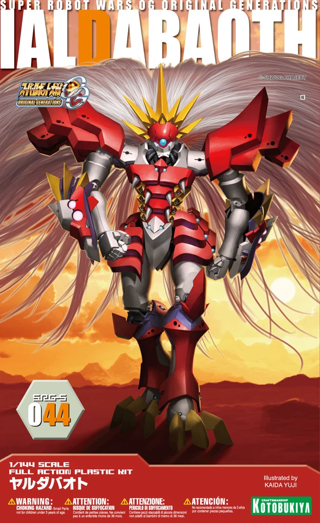 Model Fans In-Voorraad Super Robot Wars Og Gaiden 1/144 Ialdabaoth Vergadering Action Figure Robot Speelgoed