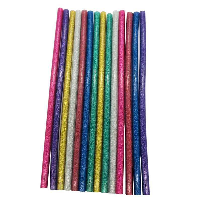 5PCS 7mm X200mm Hot Melt Glue Sticks for DIY Craft Phone Case Alloy Toy Art Model Album Repair Adhesive Stick Mini Glue Gun Hig