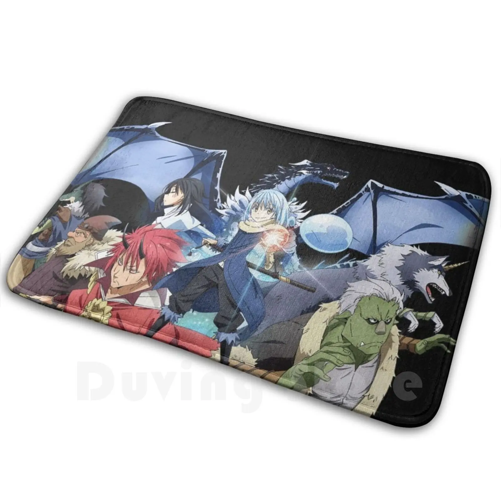 رومورو تيمبيست مع الأصدقاء - هذه الوقت حصلت على تجسدت كحل (تينسورا) حصيرة سجادة سجادة مضادة للانزلاق أرضية لغرفة النوم #1