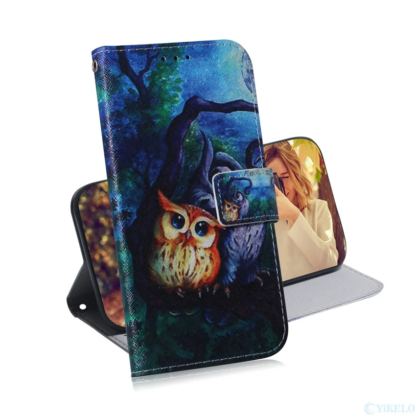 Animal Painted Case For Redmi Note 6 6A 7 7A 8A 8 8T 9 9A 9C 9S 10 10S Pro 5G Book Flip Leather Phone Cover Wallet Card Stand