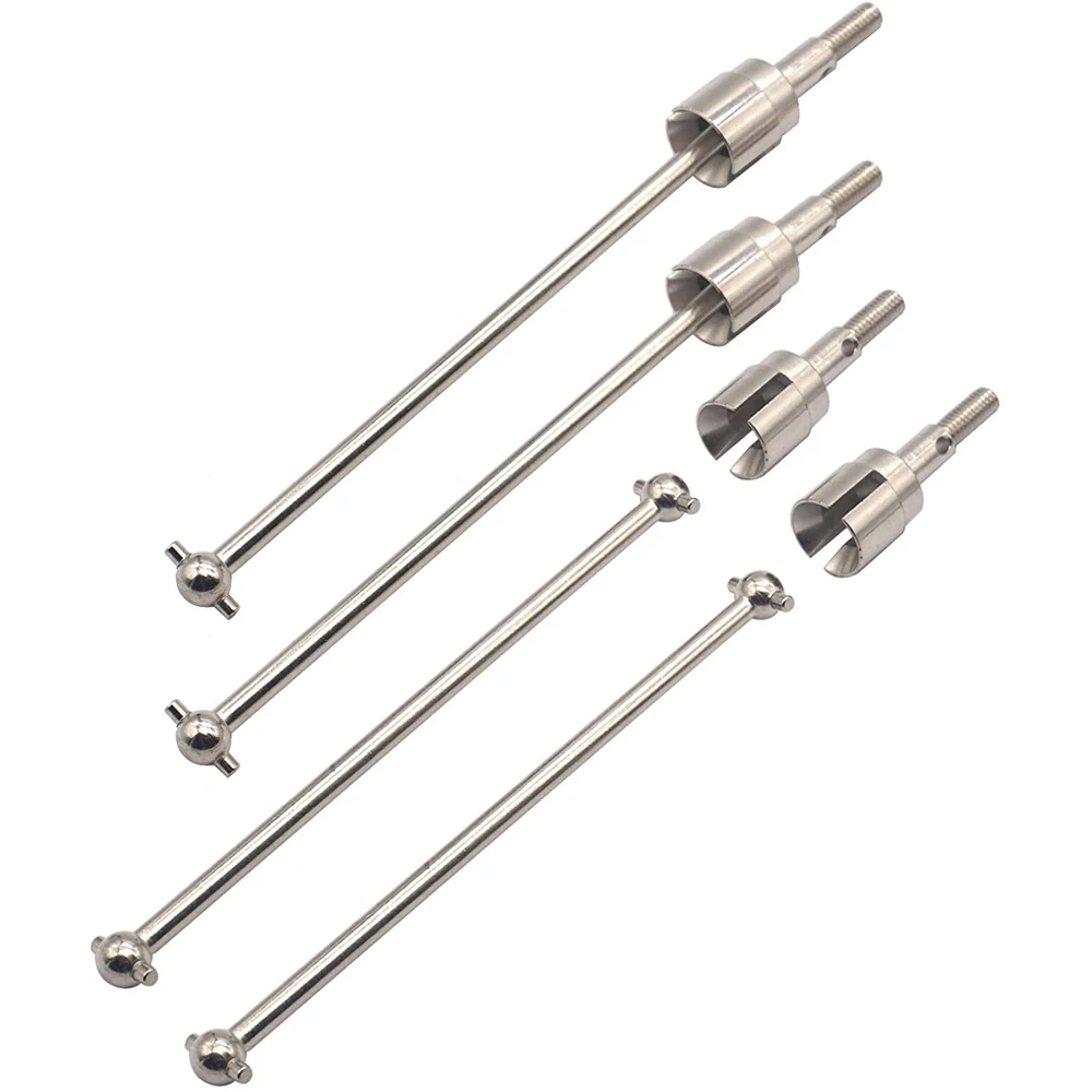 8 ชิ้น/เซ็ต Dogbone 08059 89.5 มม.เพลา & Stub ล้อเพลา 02033 สําหรับ 1/10 Redcat HSP Exceed Volcano Epx Rc Hobby รถรถบรรทุก