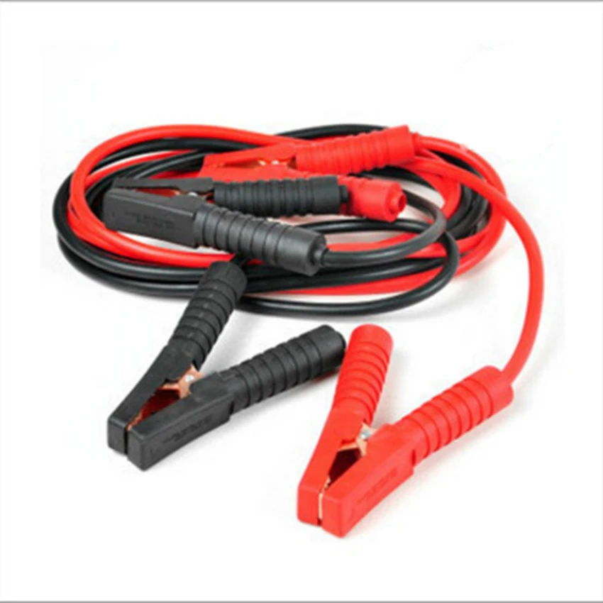 3 Meter Long Battery Alligator Clips, Black Red 700A Insulated Replacement Battery Clamps Jumper Cables Boost Clips for Car Auto