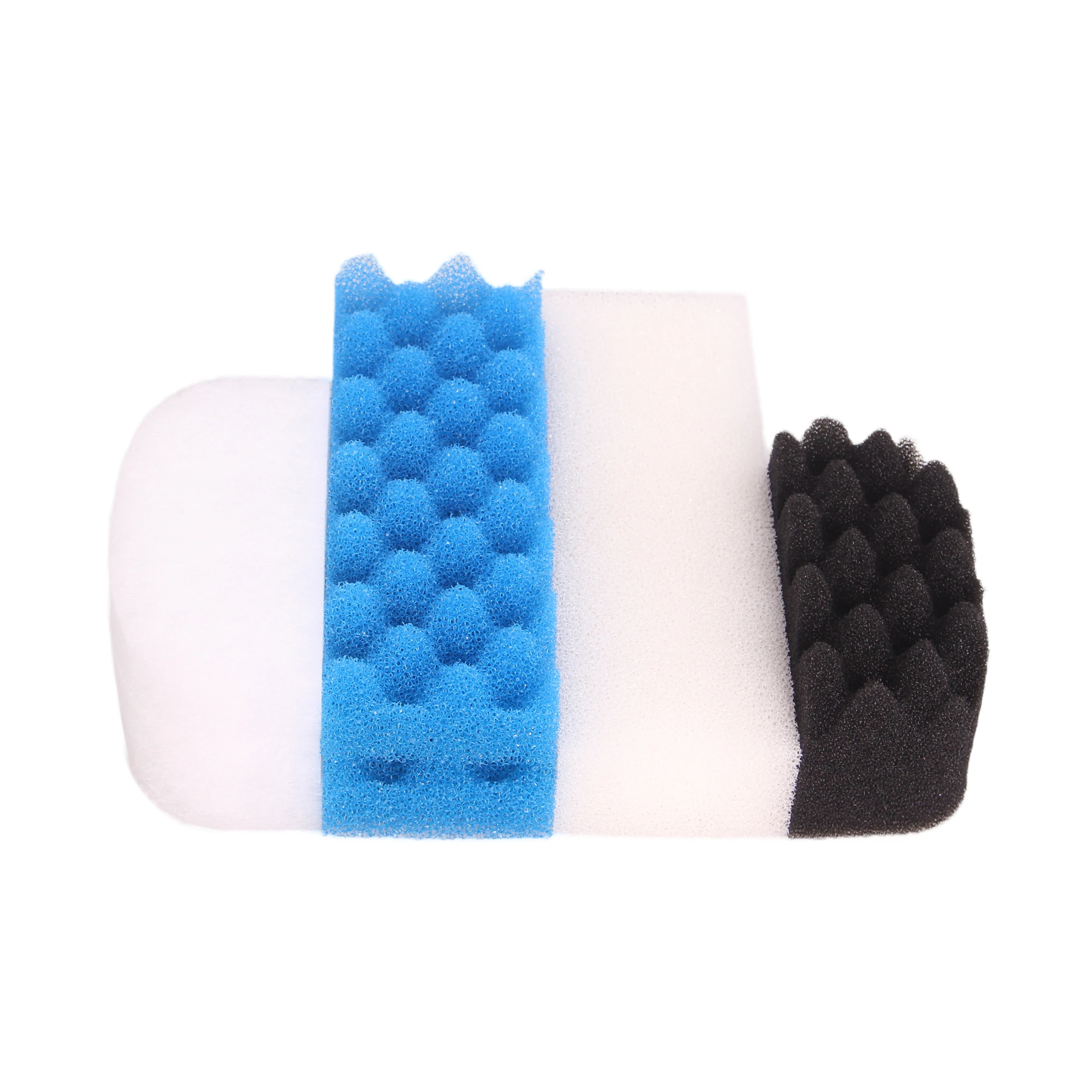 Compatible Value Pack Fit for Fluval 206 207 Filter (3x Polishing Pad, 2x Plain Foam, 1x Bio-Foam, 2x Bio Foam Max)