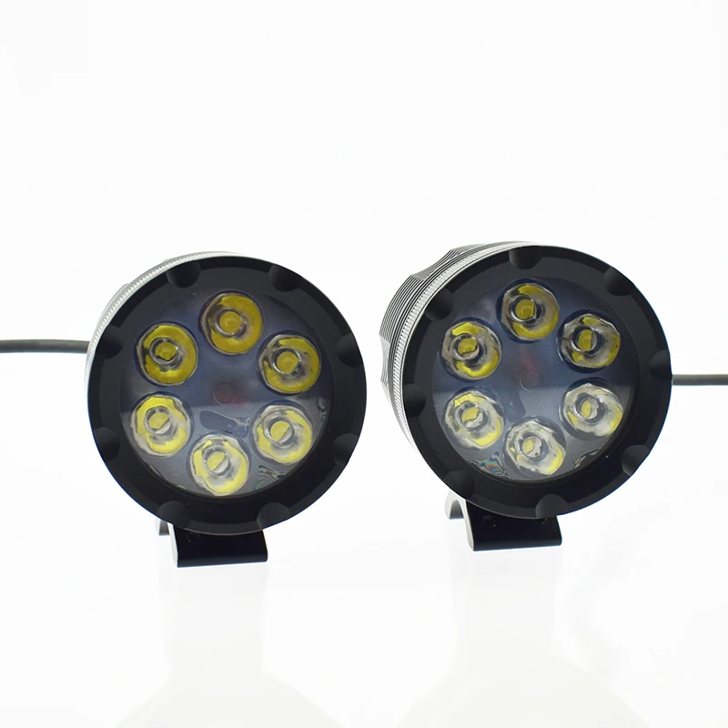 

motorcycle headlight motorbike auxiliary lamp 12v 60w fog lamp led work lights led motor driving auxiliary head lamp spotlights