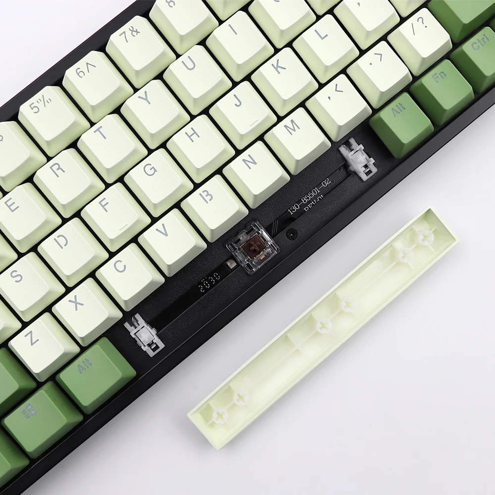 GMK-KEY Matcha green Keycap OEM Profile pbt Double shot Keycaps For MX Switches dz60 Anne Pro2 gk61 SK61 68 108 Key Cap iso Keys