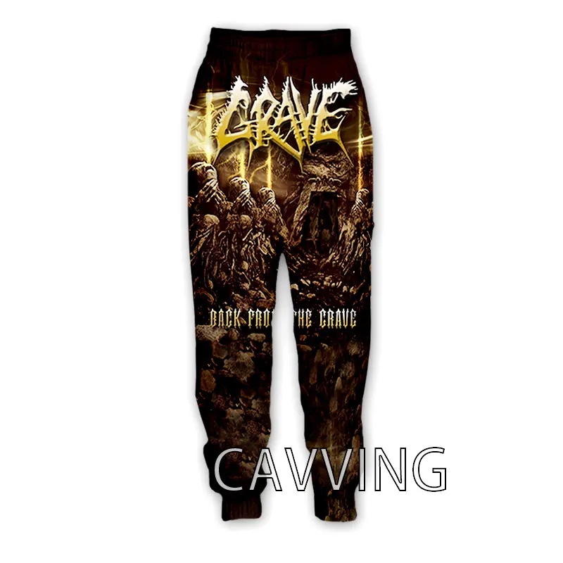 

CAVVING 3D Printed Grave Band Casual Pants Sports Sweatpants Straight Pants Sweatpants Jogging Pants Trousers