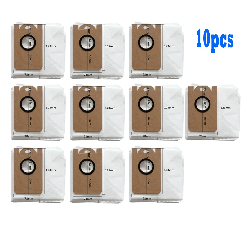 كيس لجميع الغبار من بروسينيك M7 برو M8 برو جهاز آلي لتنظيف الأتربة أجزاء أكياس مانعة للتسرب مخصصة سعة كبيرة