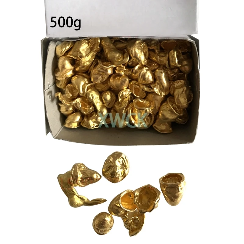 

500G Dental YELLOW Metal Alloy For Casting Full Cast Crown On FCC Casting Crown Dental lab tools