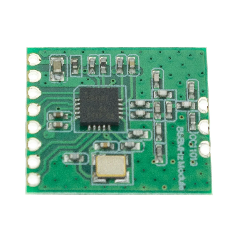 AITEXM CC1101 Wireless-Transceiver-Modul – 433 MHz/868 MHz, 10 mW, 300–1000 m Reichweite – mit SMA-Antenne