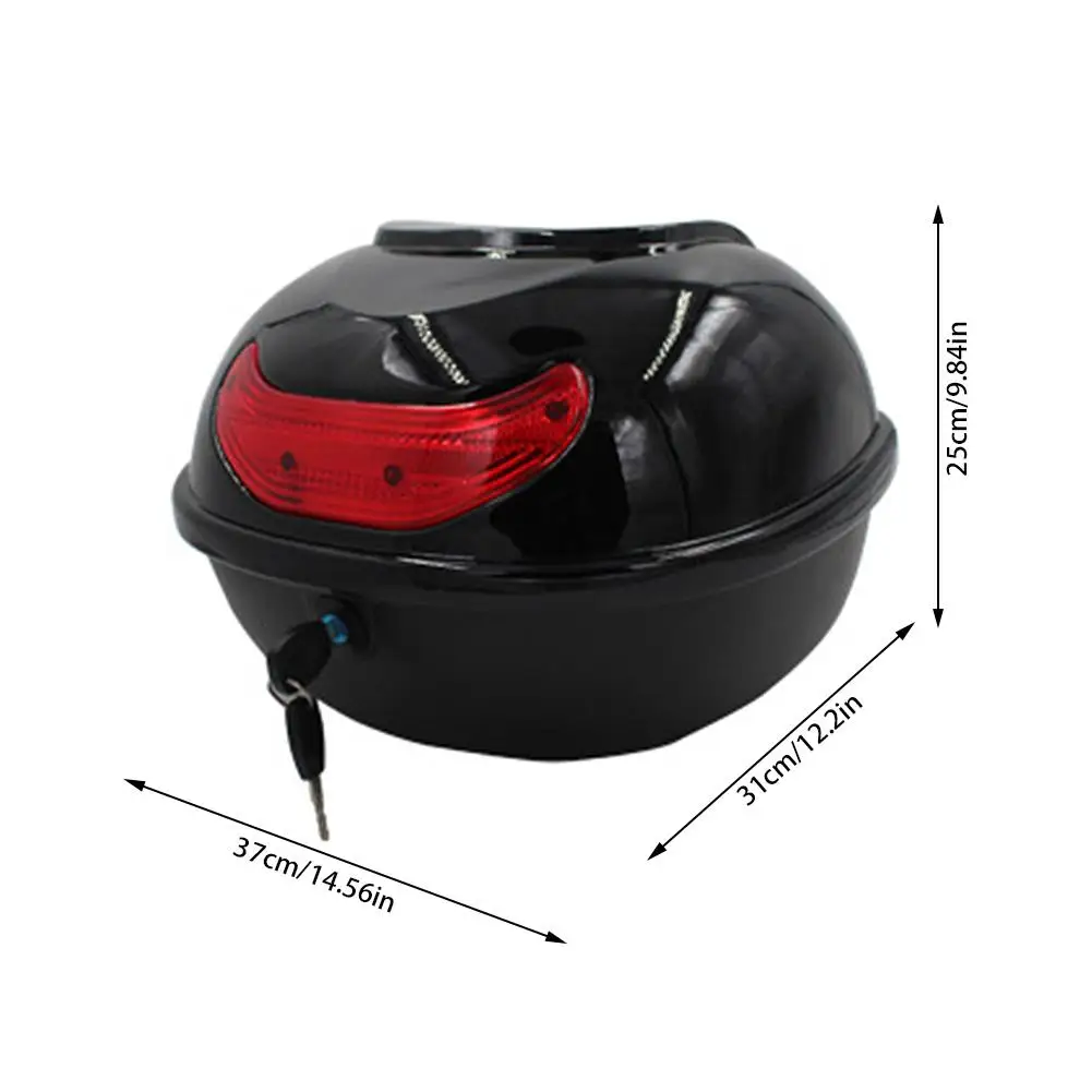 1PC Motorcycle Rear Trunk Tour Tail Box Trunk Electric Vehicle Rear Trunks Elastic Motorcycle Tail Box 3 Colors