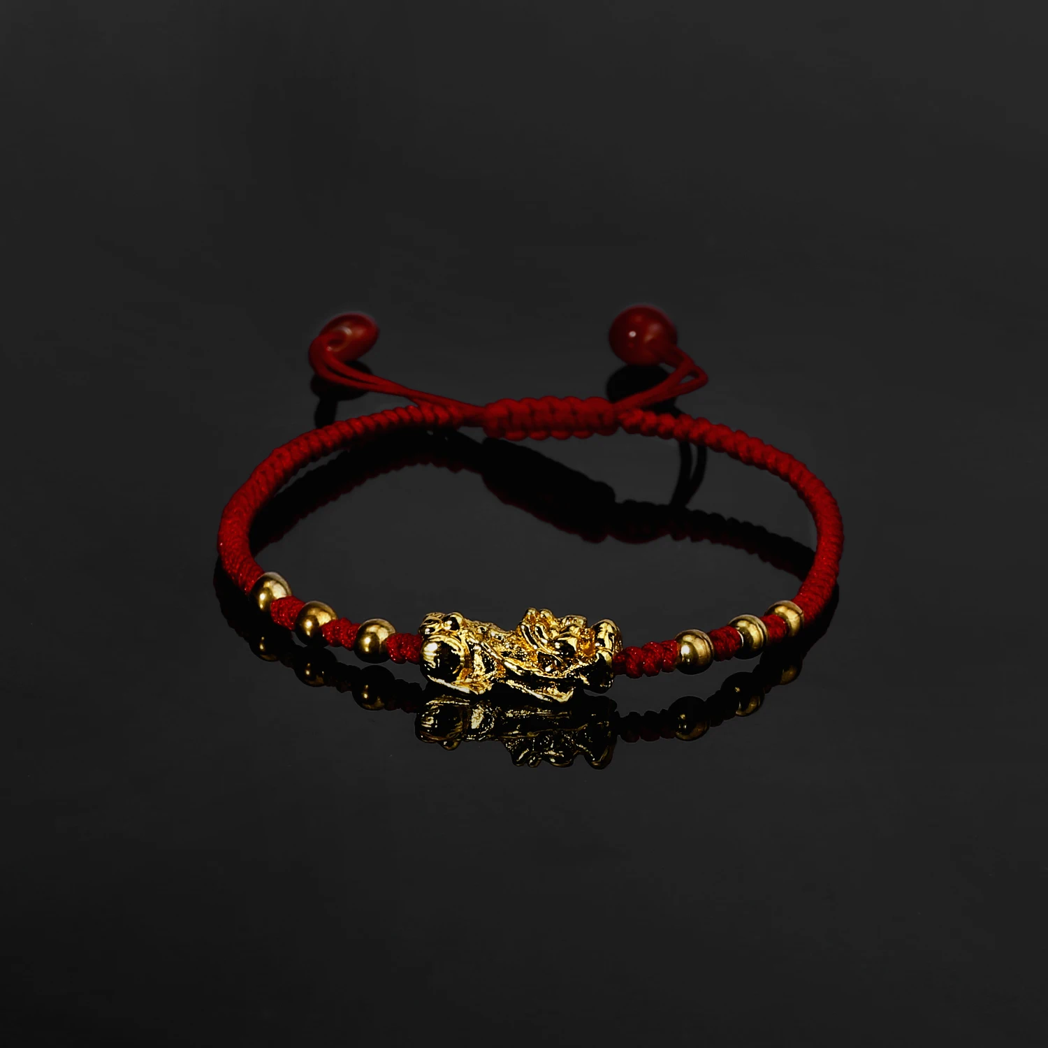Chinese Style Feng Shui Pi Xiu Bracelet & Bangle New Fashion Lucky Red Rope Weaving Charm Bracelet Bring Wealth Health Jewelry