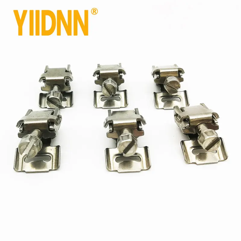 Menggunakan Kembali 9Mm Wide Bahasa Jerman Jenis Selang Penjepit Kepala 304 Stainless Steel Banding Pipa Clamp Tali Mengikat 50 Pc/box
