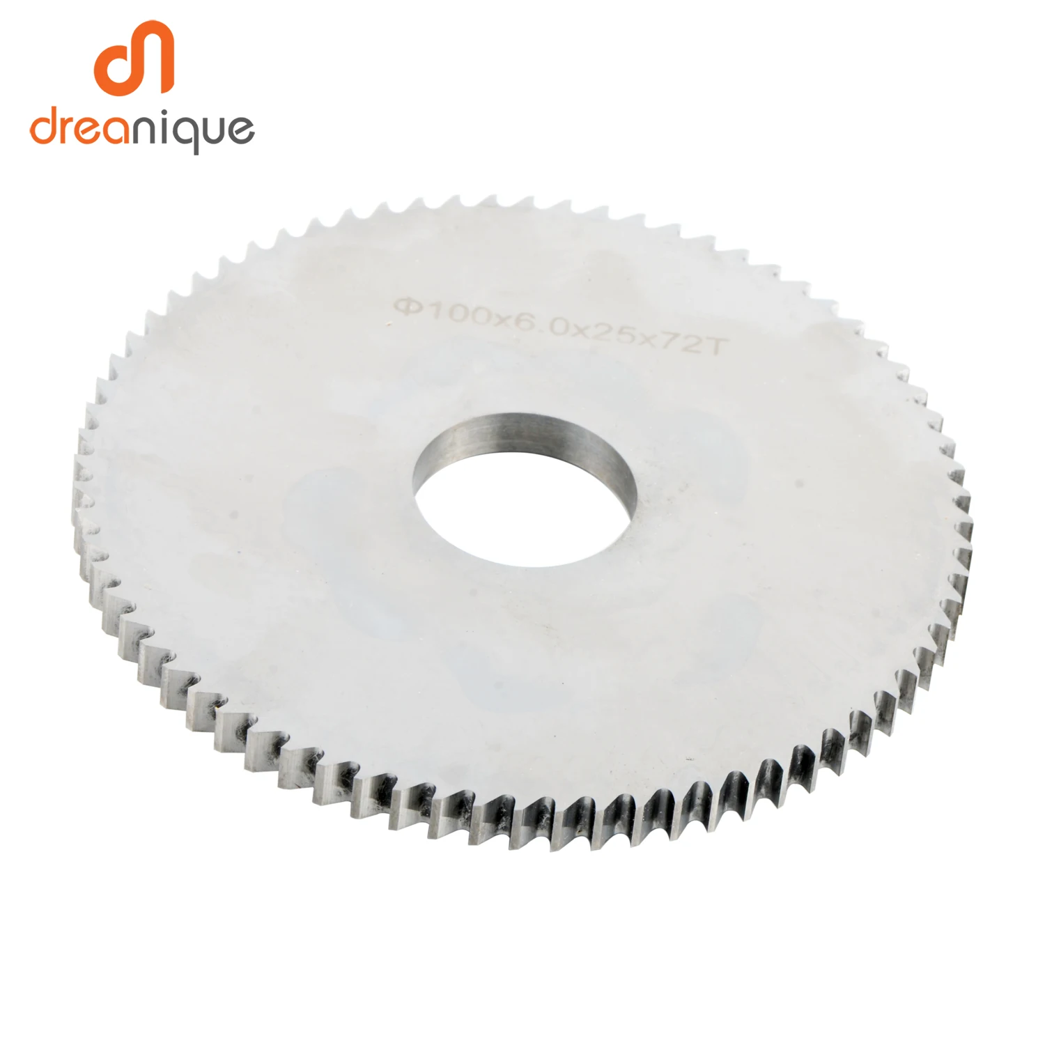 Dreanique 100*6mm thickness 25mm Inner hole 72T Solid carbide Saw blade Milling cutter  Cutting Disc Slitting Saw