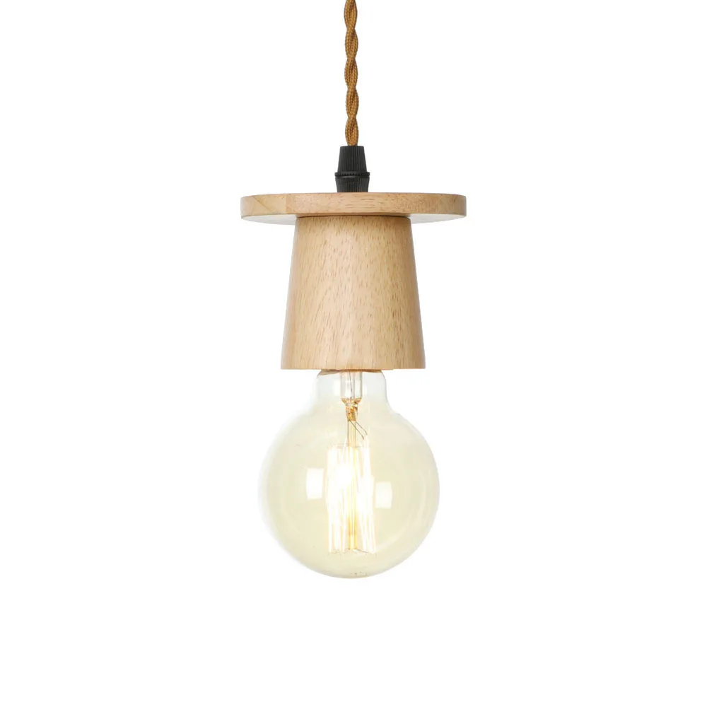 Imagem -05 - Nodric Wooden Pendant Light Lâmpada Pendurada Moderna para Sala de Estar Cozinha Decoração de Iluminação Doméstica Lâmpadas Pendentes de Madeira Maciça