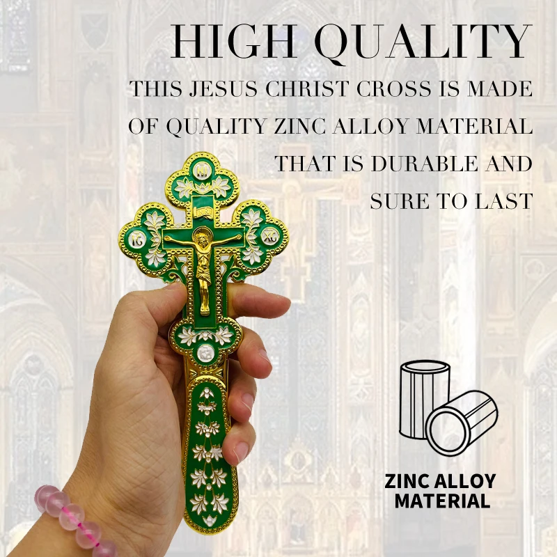 Best Regards2021 Hand Cross Church Decoration Religious Orthodox Blessing Cross Articulos Religiosos Catolicos cruces religiosas