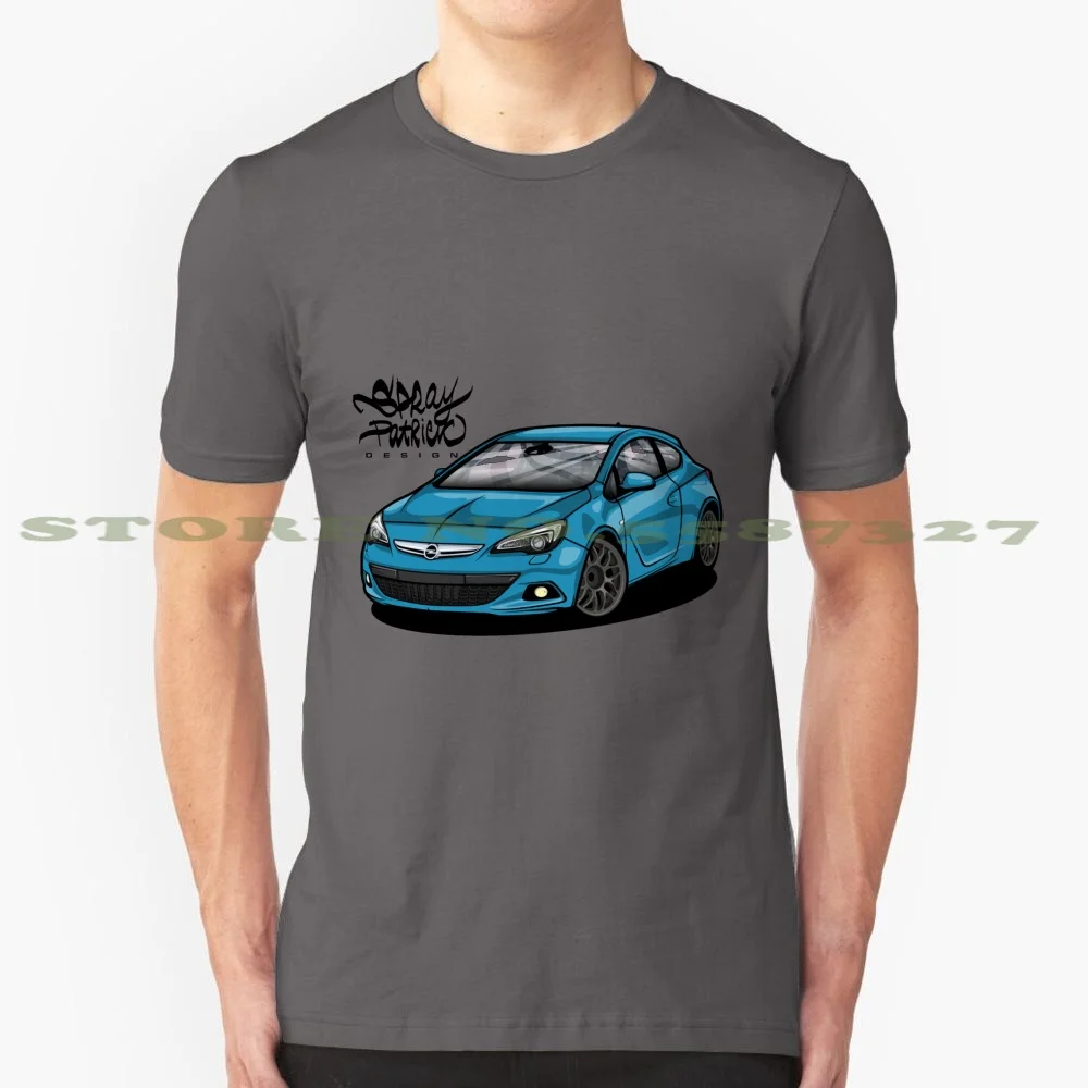 Opel Astra Gtc 100% Cotton T-Shirt Opel Astra