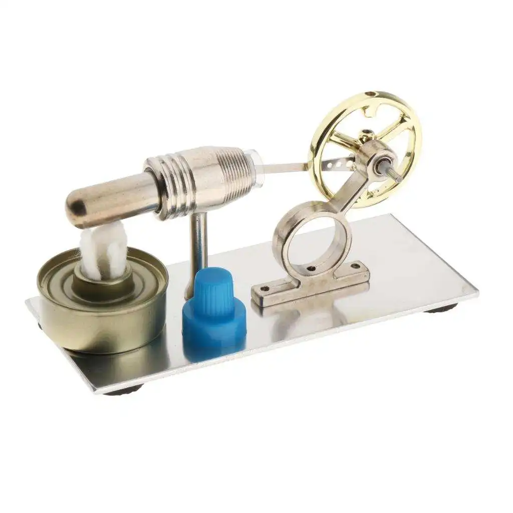 Hot Air Stirling Engine Steam Engine Model Physical  Educational Toy