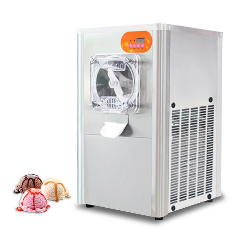 Commercial Ice Cream Sorbet Making Batch Freezer Gelato Machine Hard Ice Cream Machine