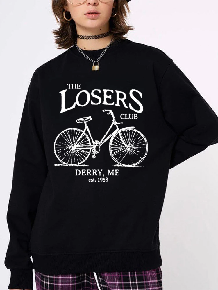 AliExpress CONGRUN The Losers Club Sweatshirt Vintage Bike Sweatshirt Stephen King's IT Pennywise Hoodie Clown Scary Movies Shirt Horror Sweatshirt