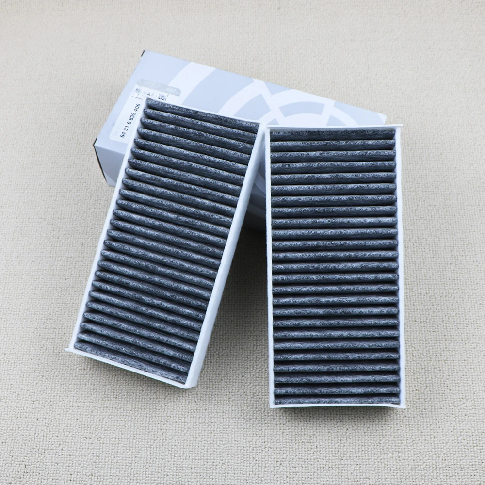 64316835406 Cabin Filter For Bmw F45 F46 214d 216i 218i 220i 225i/F48 X1/F39 X2 2013 2014 2015 2016 2017 2018 2019   64319321875