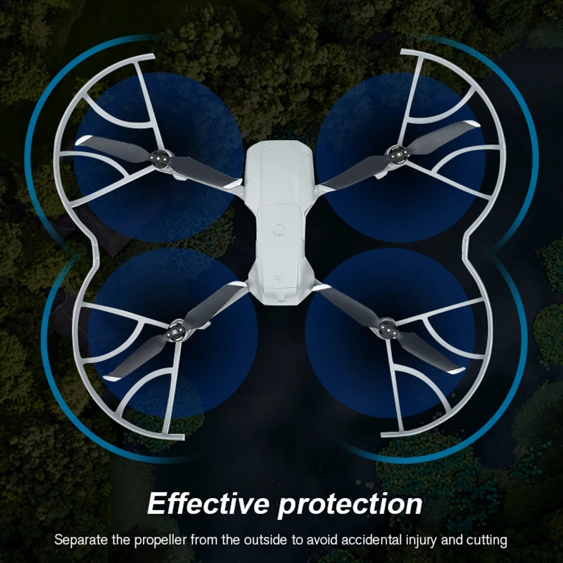 Mavic Air 2 Propeller Schutz Schnell installieren Requisiten Protector Schutz ABS Grau für DJI Mavic Air 2 Expansion Zubehör