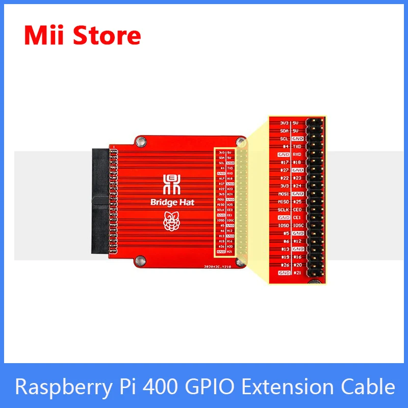 Scheda di espansione GPIO Raspberry Pi 400 linea di connessione GPIO scheda di espansione Breadboard a forma di U