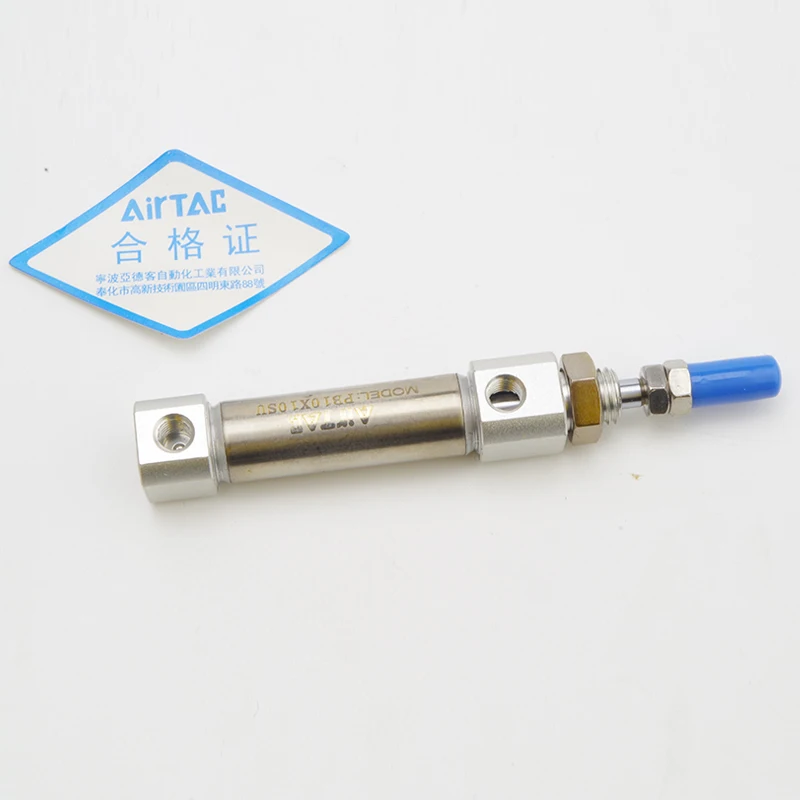 AIRTAC Bút Bằng Thép Không Gỉ Hình Mini Hình Trụ PB16X5SU PB16X10SU PB16X15SU PB16X20SU PB16X25SU PB16X30SU PB16X40SU PB16X50SU