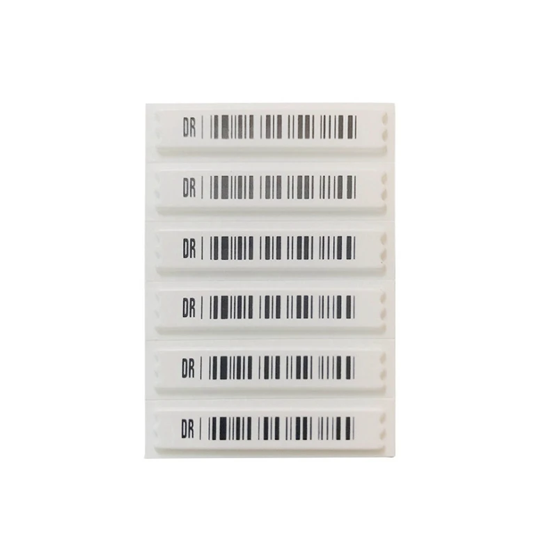 100Pcs/set 58Khz Anti-theft DR Lables Soft AM Tags for Supermarket Store Mall EAS System Acoustomagnetic Adhesive Retail Sticker