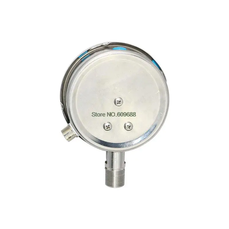 Medidor de presión de contacto eléctrico de acero inoxidable, medidor de vacío hidráulico de silicio asistido magnéticamente YNXC100BF