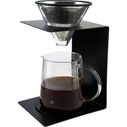 Coffee Brewing Apparatus Set Glass Cup and Coffee Brewing Set