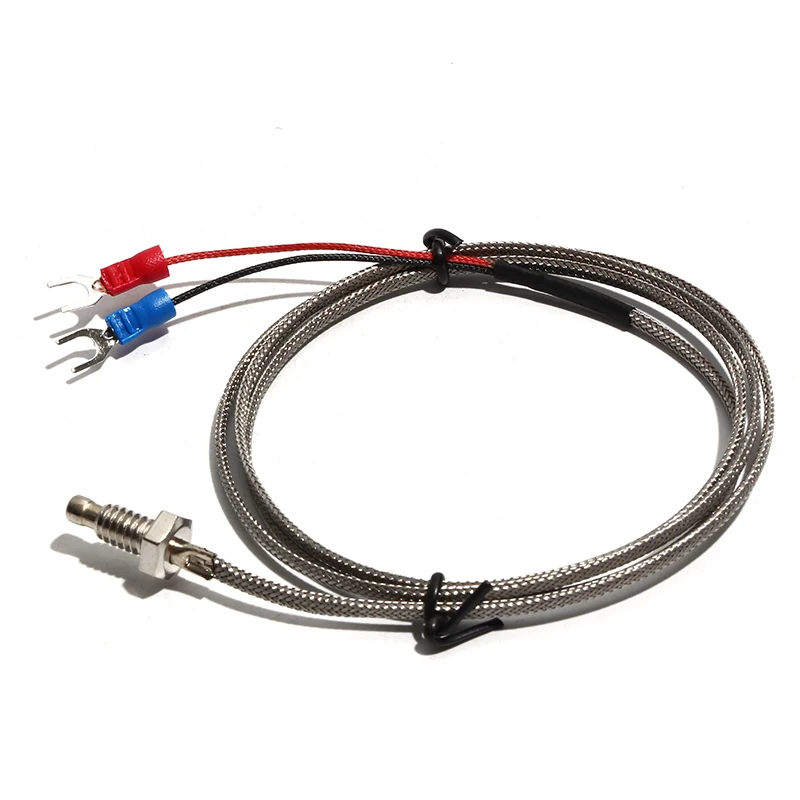 لوجينكسون برغي حراري مسبار التحكم في درجة الحرارة ، K-Type ، E-Type ، J-Type ، خيط استشعار درجة الحرارة ، M6 ، M8 ، المقاومة الحرارية