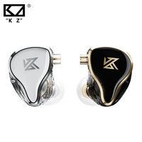 KZ ZAS 7BA 1DD Hybrid In-ear Earphones 16 Unit PCB Crossover Board Metal HIFI Music Sport Headset KZ ZSX ZAX VX ZSNPRO AS12 AST
