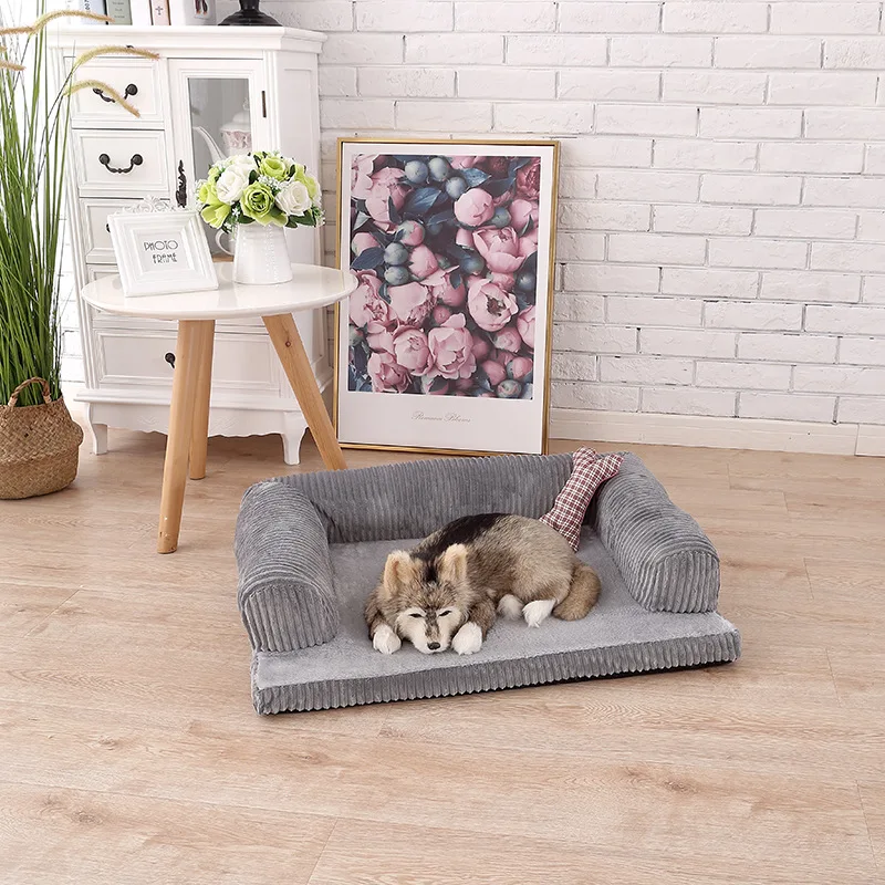 

Blanket Dog Beds For Medium Dogs Soft Cushion Kennel Puppy Beds And Houses With Mattress Big Sofa Carpets Winter Dog Blanket