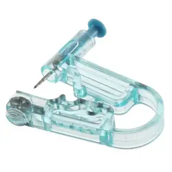 No Pain Ear Piercing With Ear Stud Manual Disposable Safe Asepsis Nose Belly Button Piercing Kit Tool