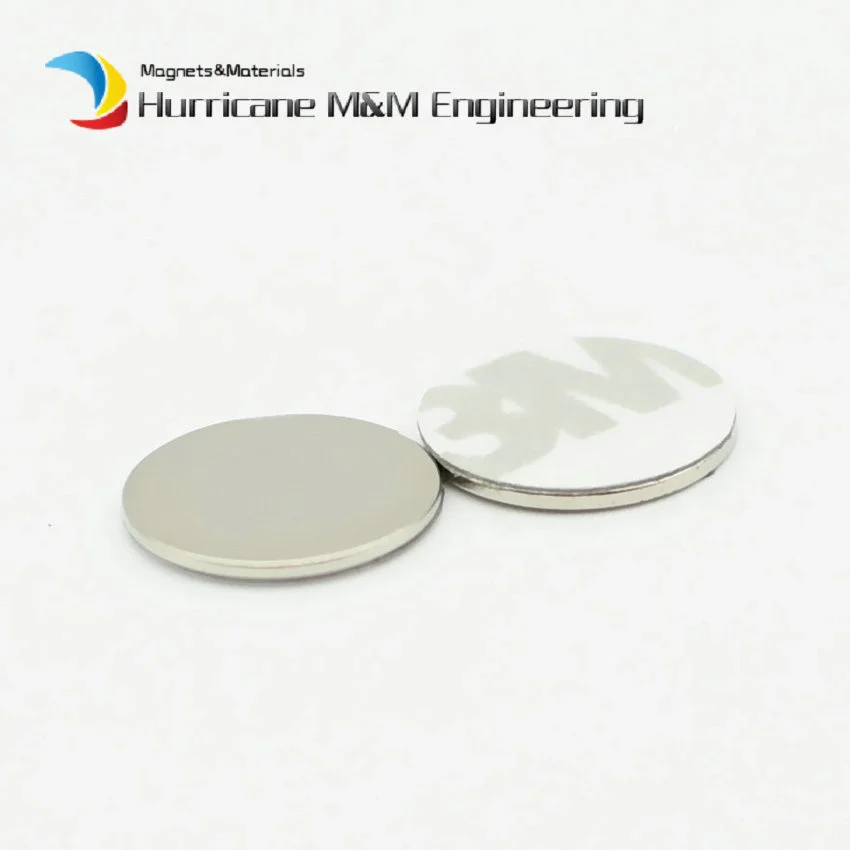 

Dia. 20x3 mm NdFeB Disc Magnet Neodymium Permanent Magnets Grade N42 NiCuNi Plated Axially Magnetized 20 pieces