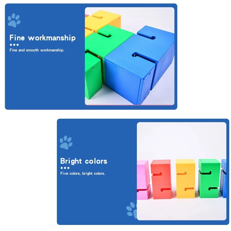 Child Outdoor Sport Teamwork Game Props Toy Children Cooperate To Build Tower  Kindergarten Sensory Equipment Kids Sports Toys