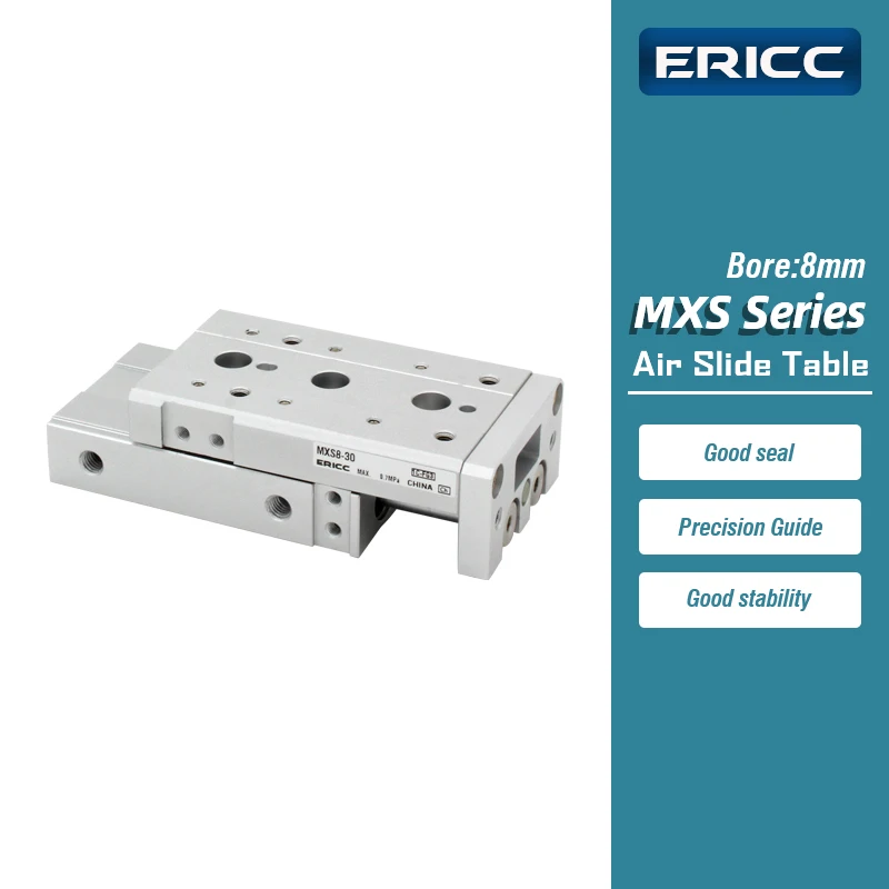 

MXS8 series air slide table dual rod rail pneumatic cylinder bore 8 mm stroke 10-75mm MXS8-20 MXS8-50 MXS8-75A/AS/AT/B/BT/BS