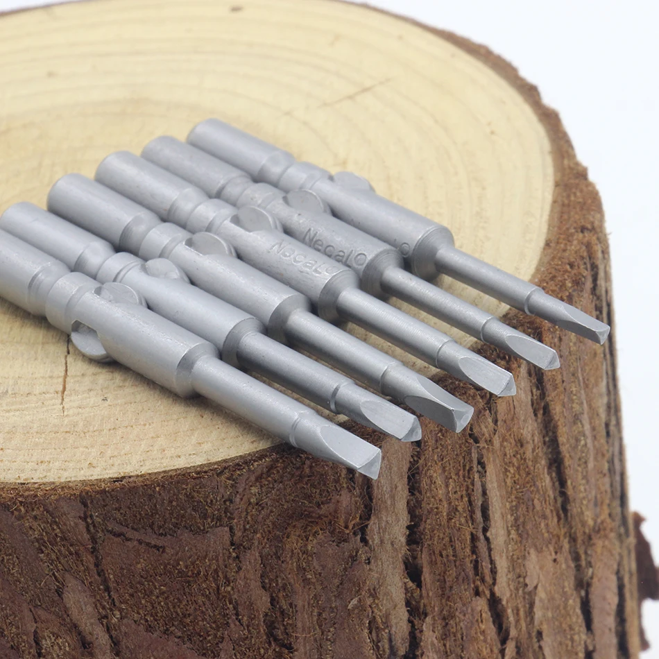 1 pçs magnético triângulo chave de fenda brocas parafuso driver bits ferramenta 801 802 5mm 801 802 6mm haste redonda 1.8/2.0/2.3/2.5/2.7/3mm