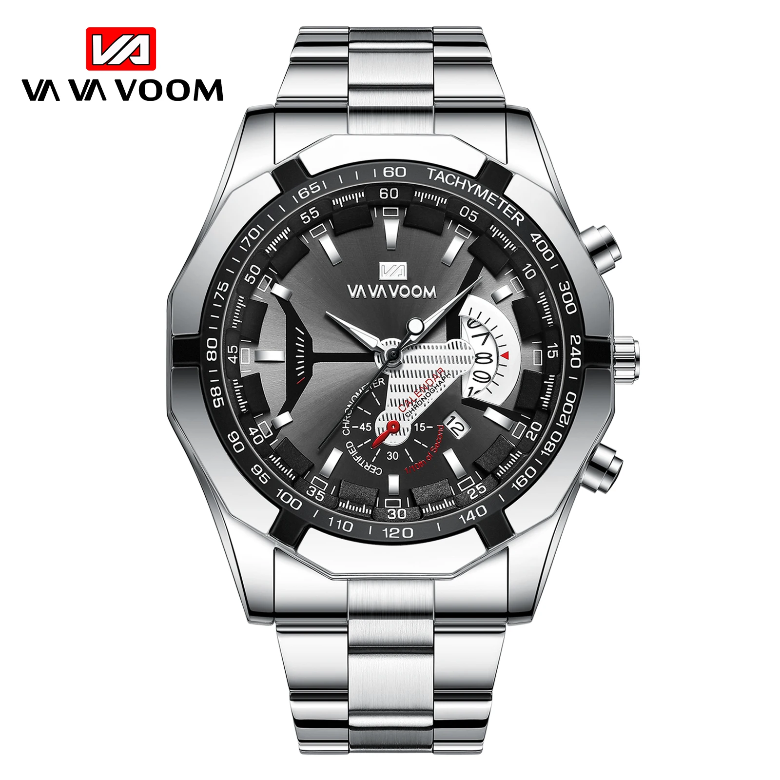 2022 neue männer Sport Uhren Mode Edelstahl Luxus Wasserdicht Leucht Kalender Quarz männer Uhren Relogio Masculino
