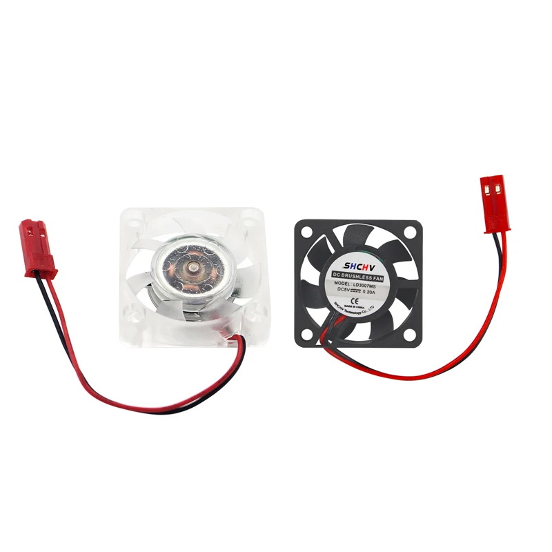 

1PC Cooling Fan for Raspberry Pi 4 DC 5V Brushless Radiator Cooler Cooling Fan with Screws for Raspberry Pi 4B/3B/3B+